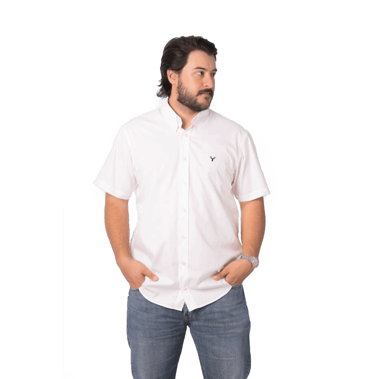 Camisa RAAT manga curta branca