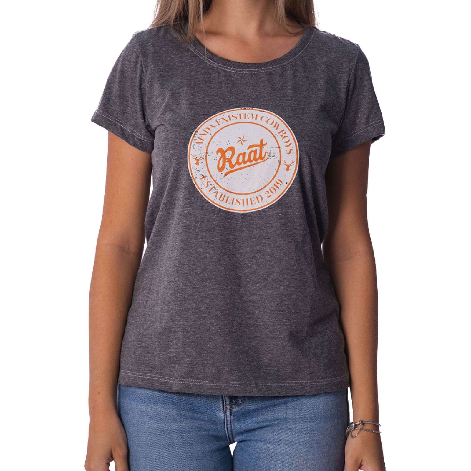 Camiseta RAAT mescla feminina - Imagem 2