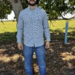 Camisa RAAT manga longa xadrez verde