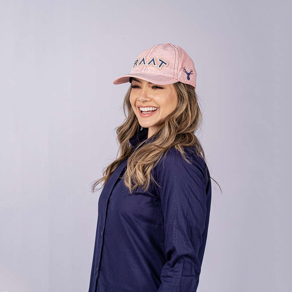 Boné path bordado rosa RAAT - Imagem 4