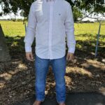 Camisa manga longa rosa clara