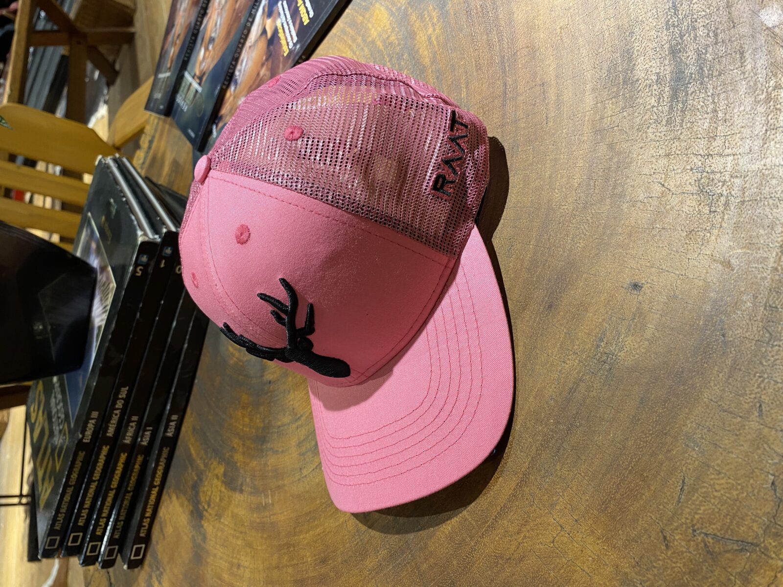 Boné RAAT tela rosa - Imagem 2