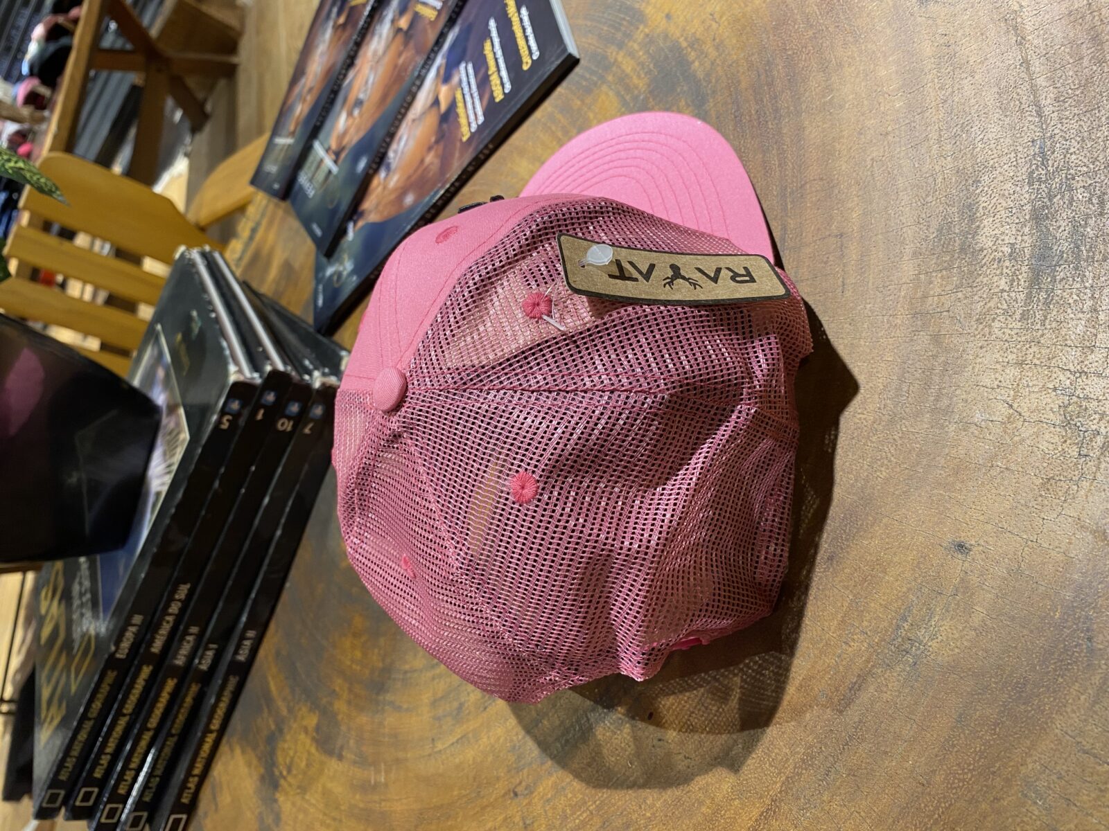 Boné RAAT tela rosa - Imagem 3