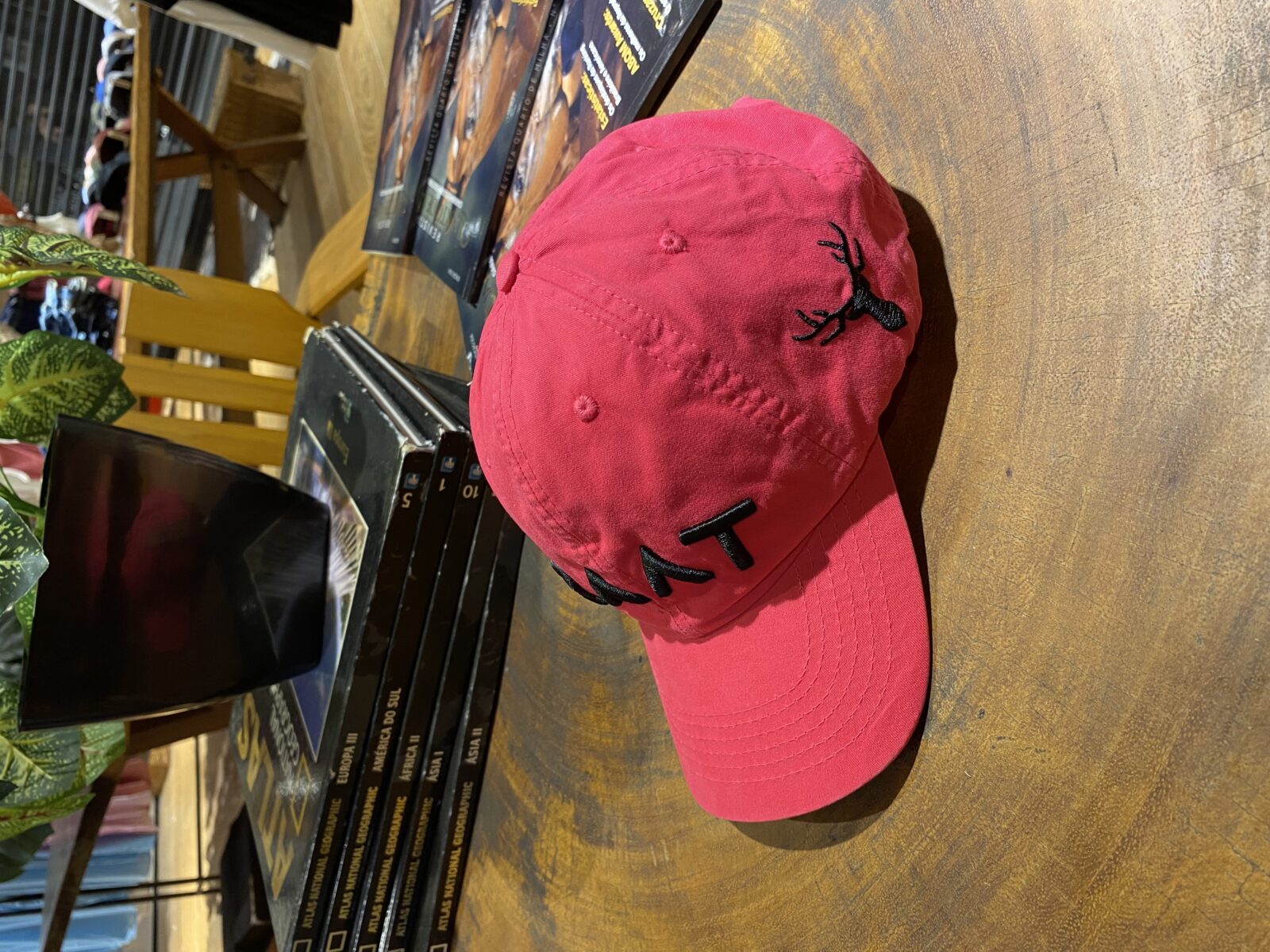 Boné rosa tecido RAAT - Imagem 2