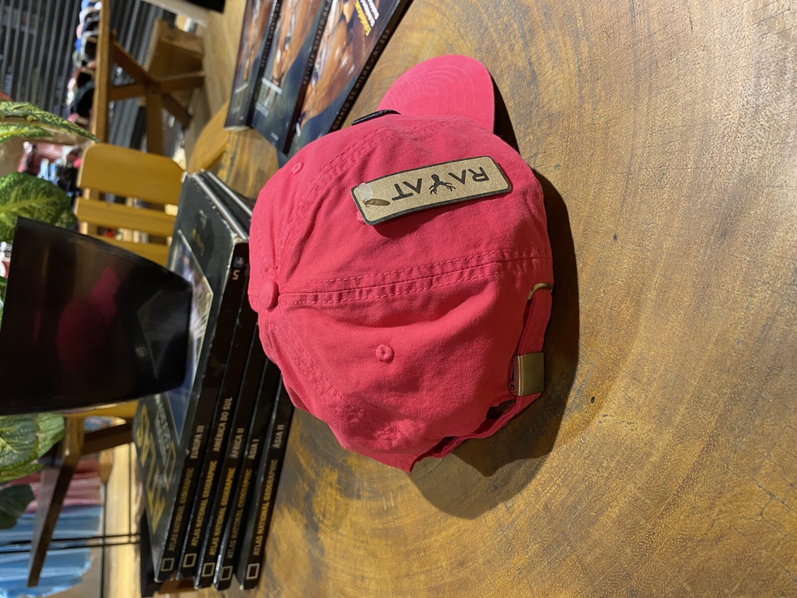 Boné rosa tecido RAAT - Imagem 3