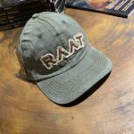 Boné RAAT tecido verde