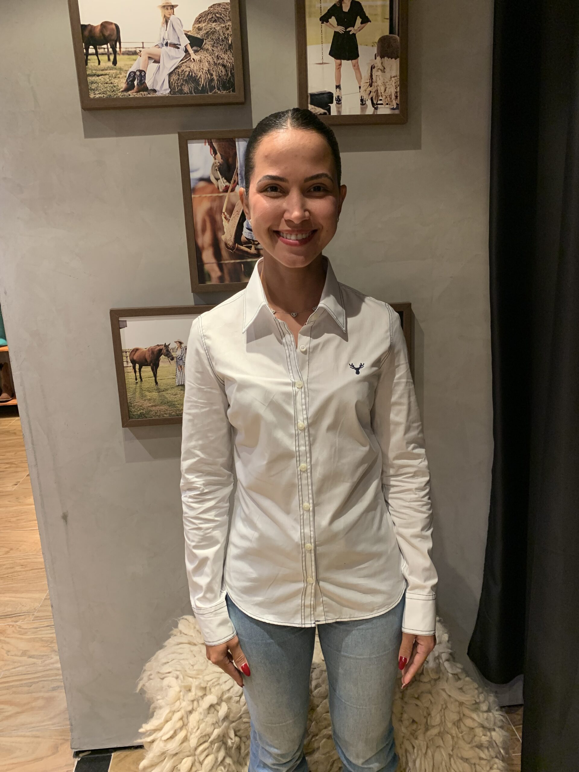 Camisa Feminina RAAT Branca - Imagem 2
