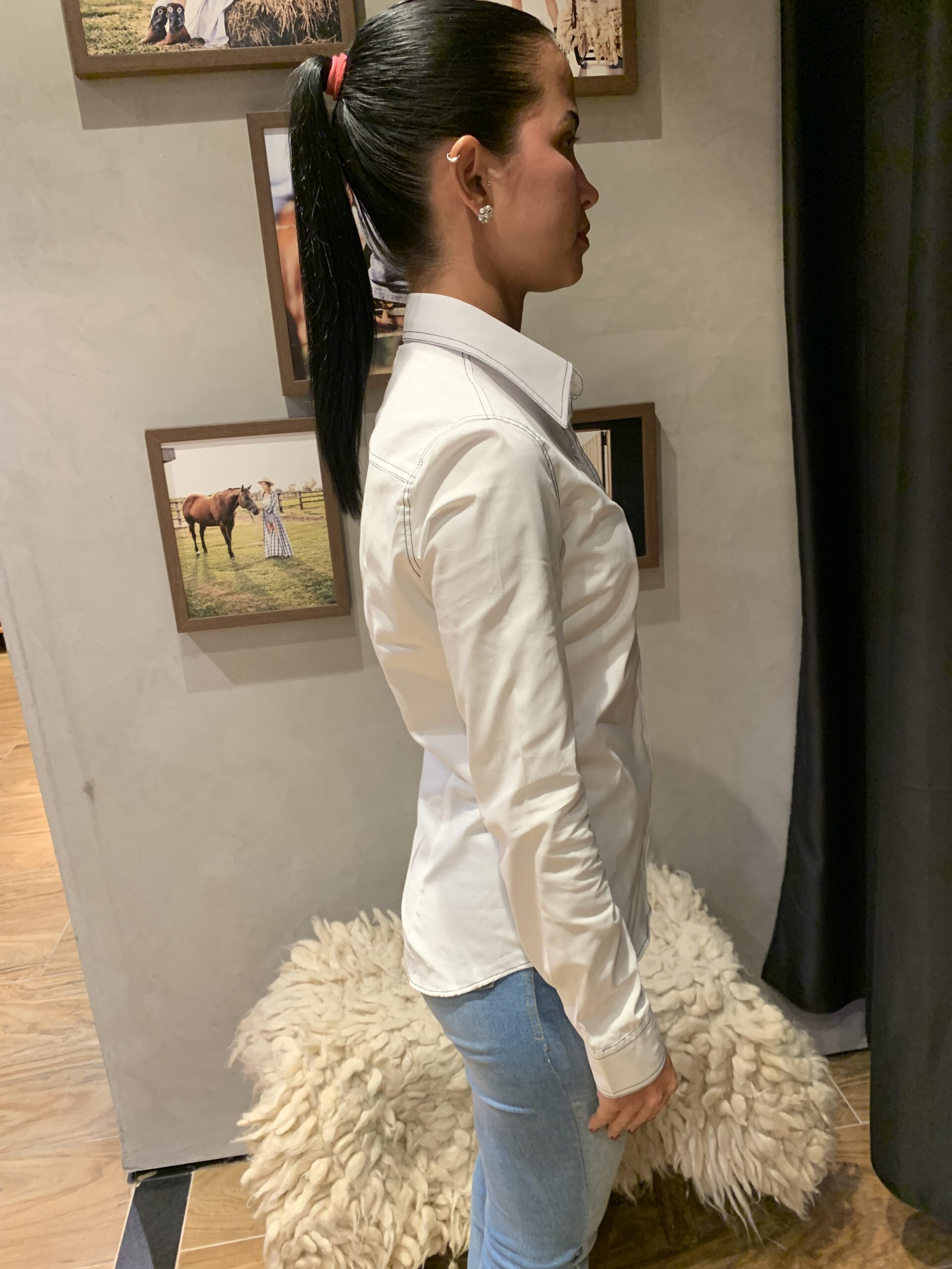 Camisa Feminina RAAT Branca - Imagem 5