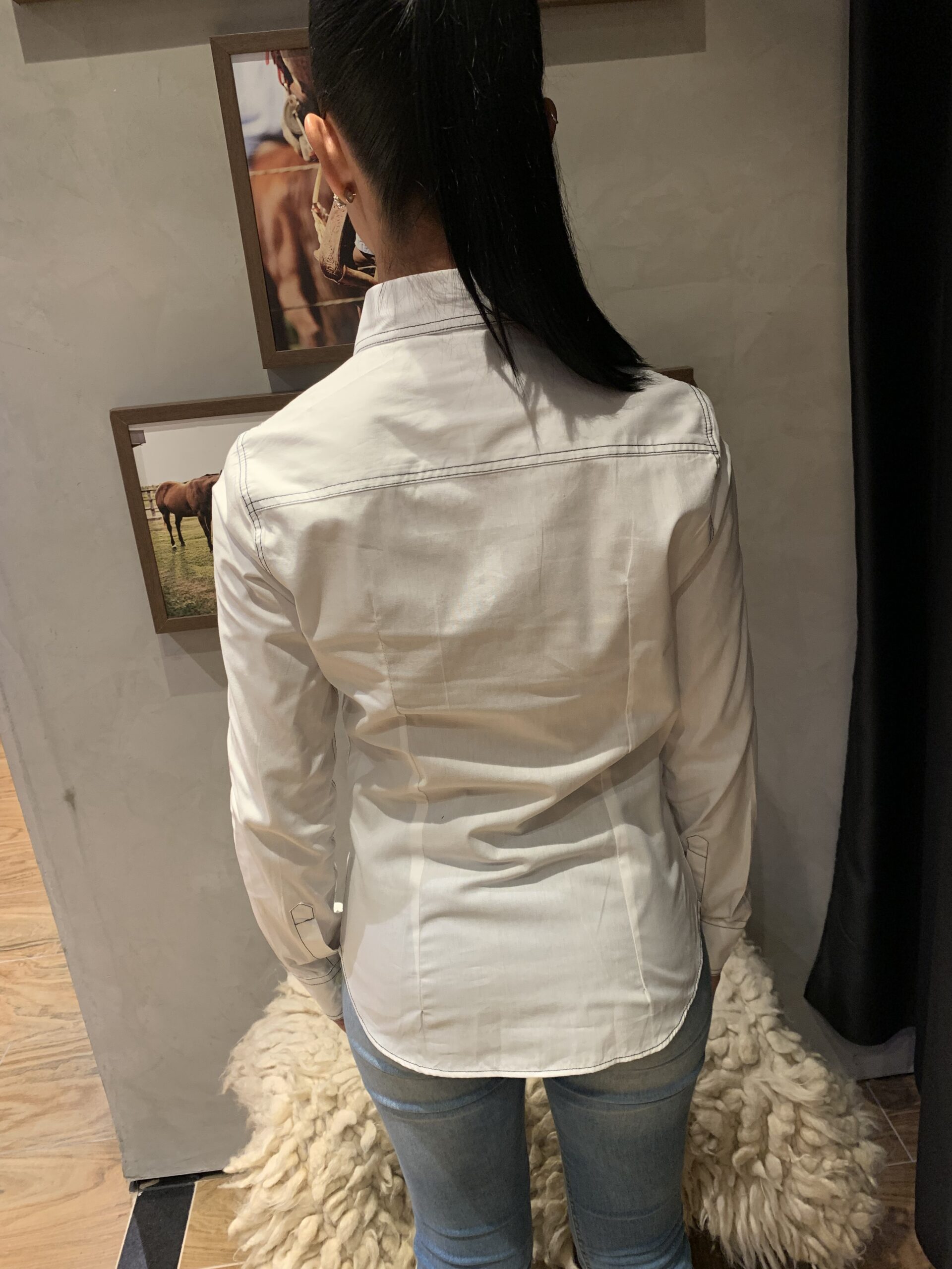 Camisa Feminina RAAT Branca - Imagem 6