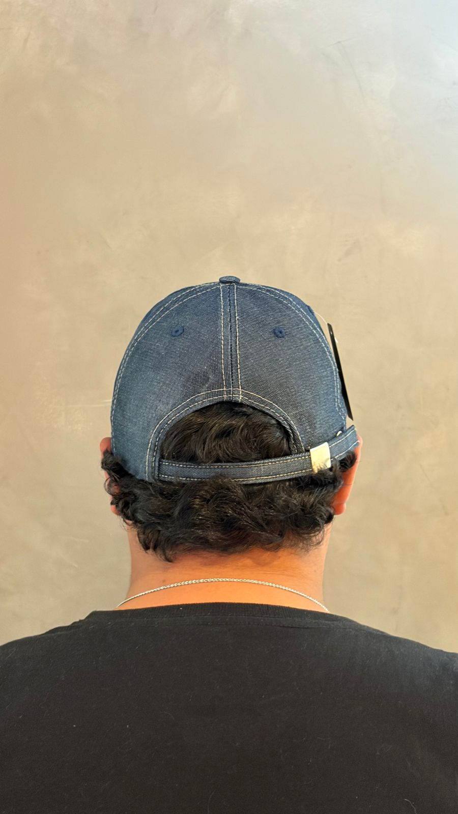 Boné jeans RAAT com path e costuras - Imagem 4