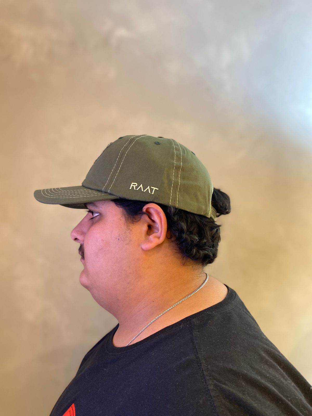 Boné verde tecido RAAT PET - Imagem 2