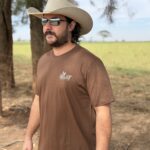 Camiseta marrom RAAT OUTDOOR