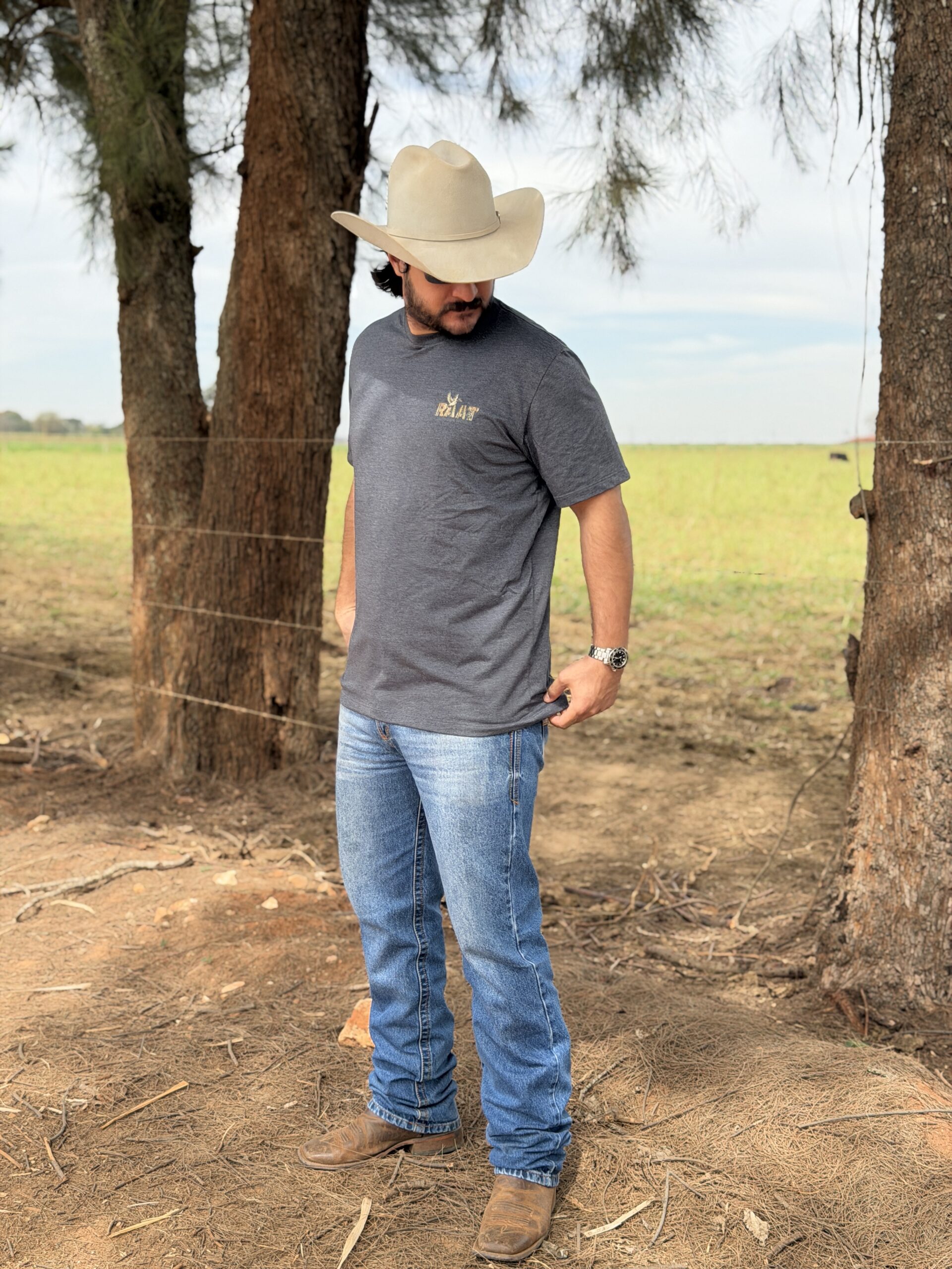 Camiseta cinza RAAT OUTDOOR - Imagem 2