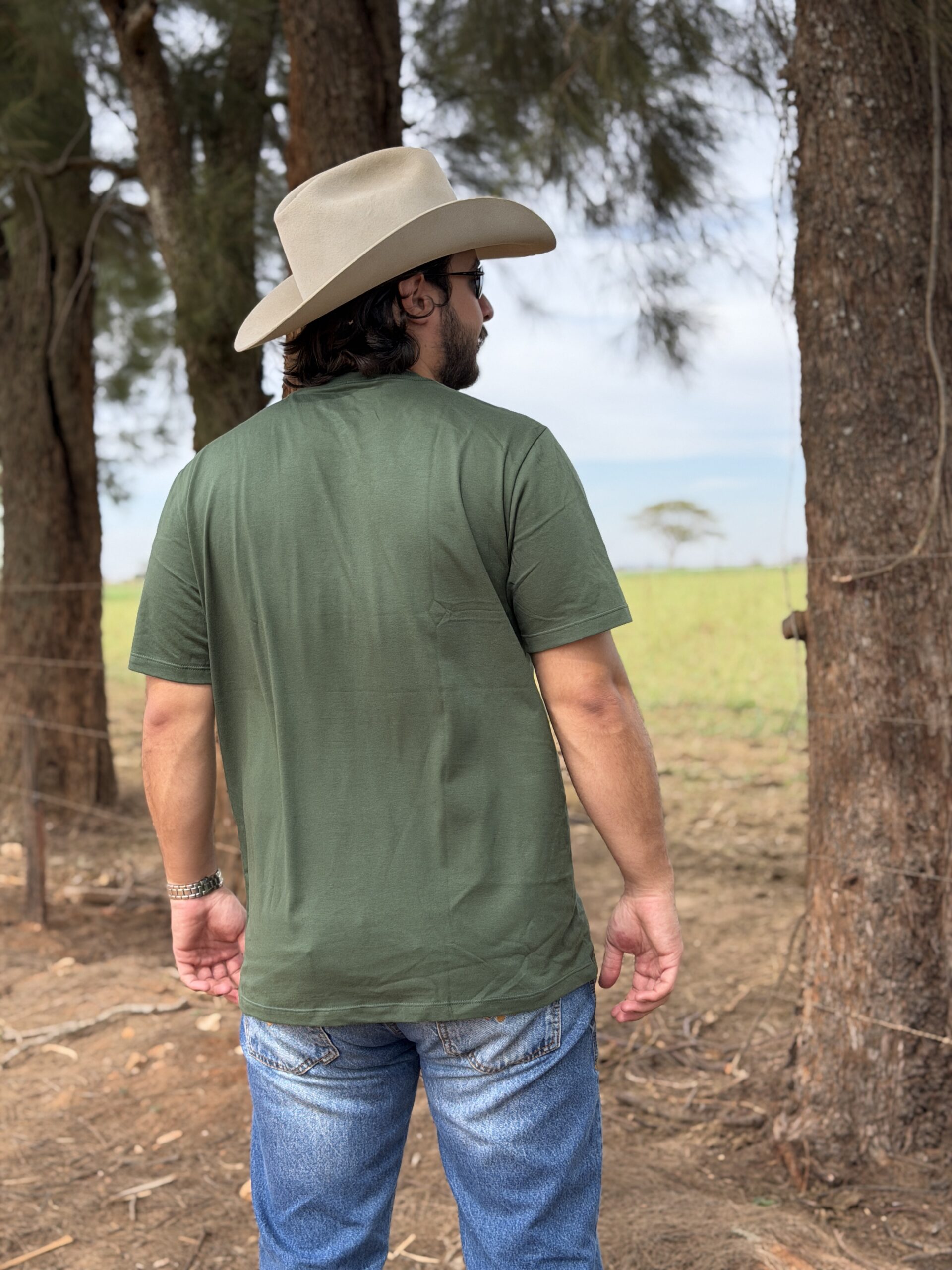 Camiseta verde PEIXE RAAT OUTDOOR - Imagem 5