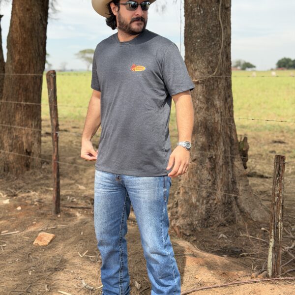 Camiseta cinza PEIXE RAAT OUTDOOR