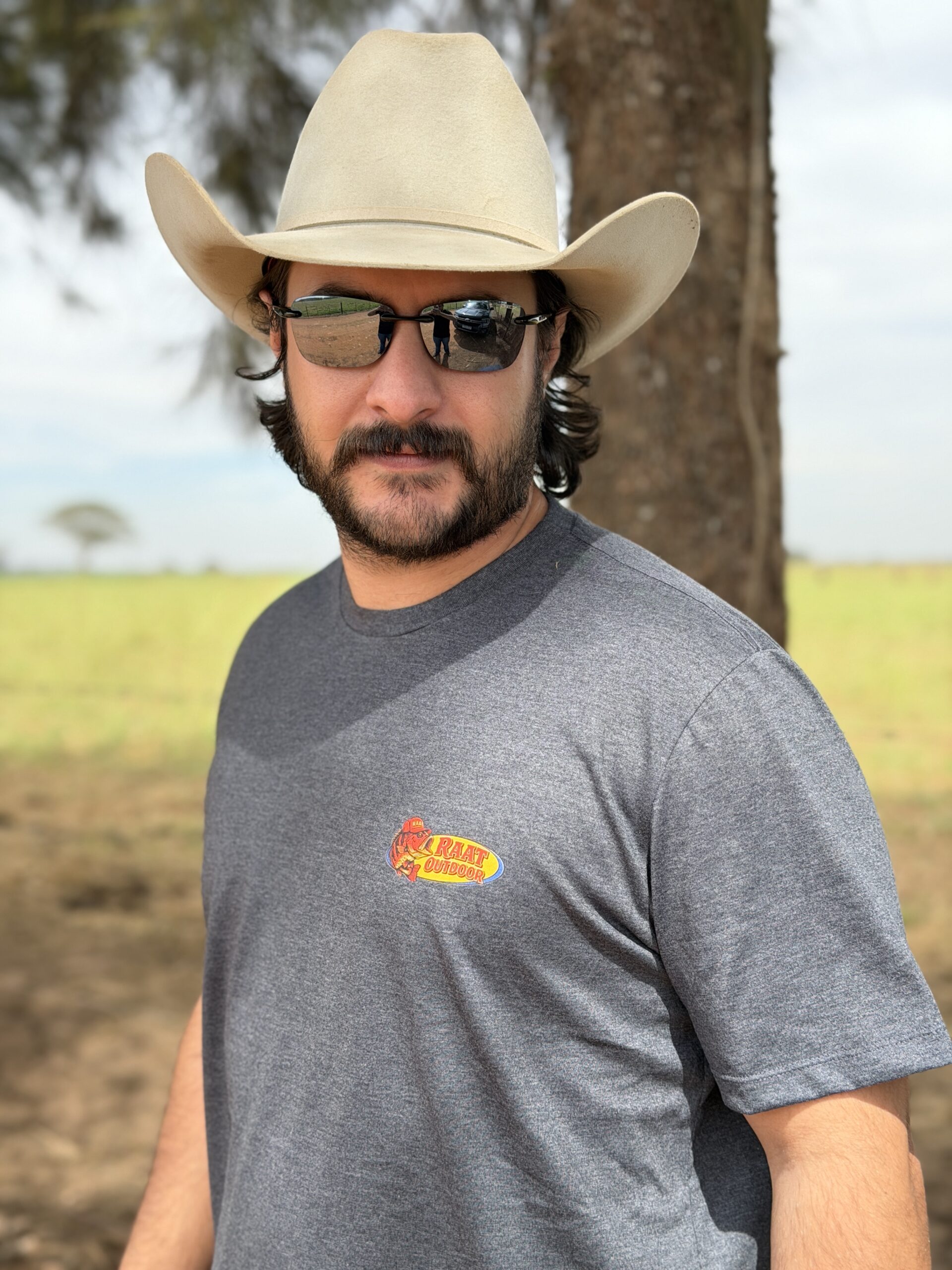 Camiseta cinza PEIXE RAAT OUTDOOR - Imagem 5
