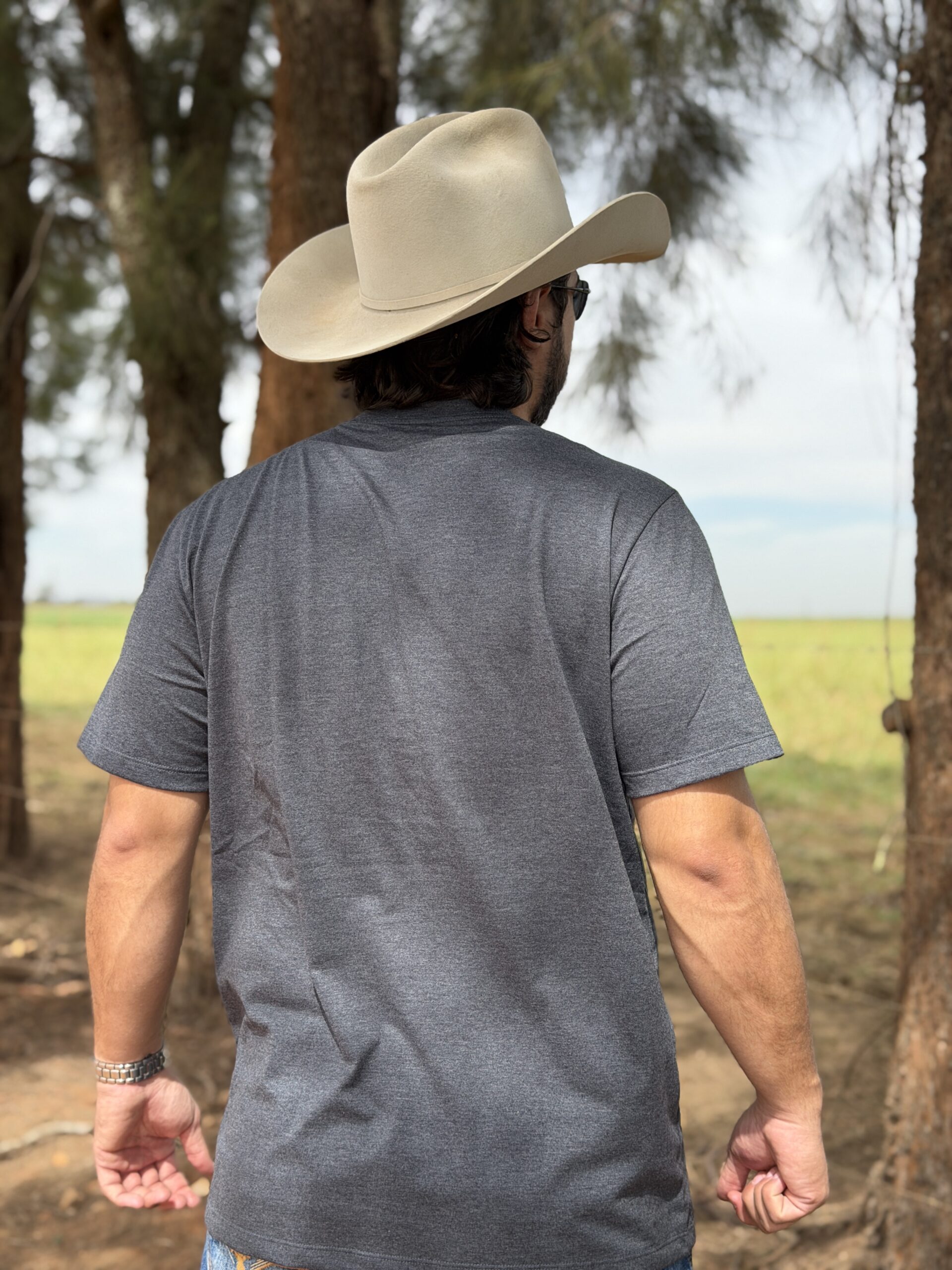 Camiseta cinza PEIXE RAAT OUTDOOR - Imagem 7