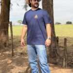 Camiseta RAAT azul marinho Cachorro