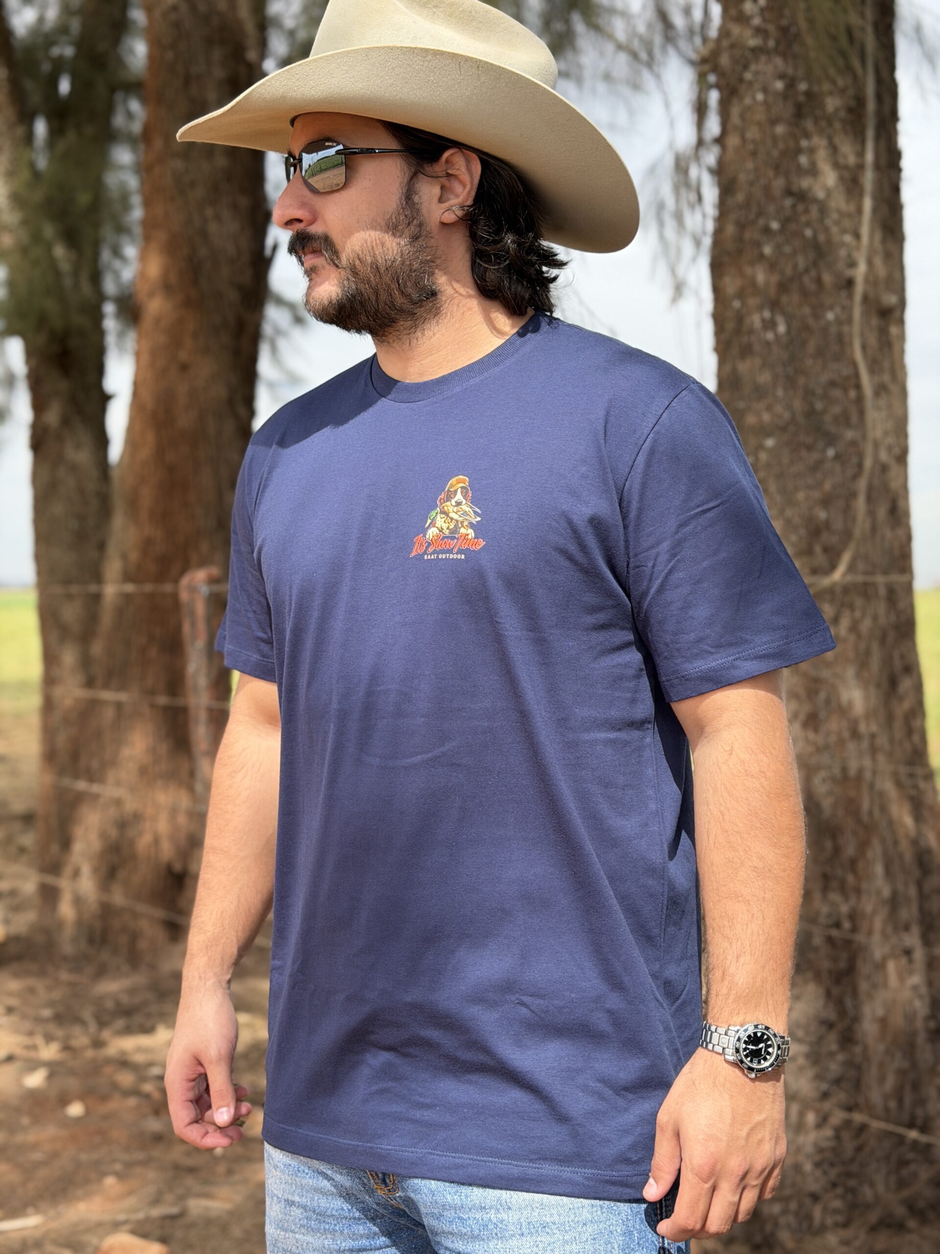 Camiseta RAAT azul marinho Cachorro - Imagem 3