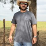 Camiseta básica cinza RAAT