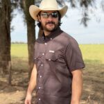CAMISA MADE IN ARENA Curta lisa Marrom