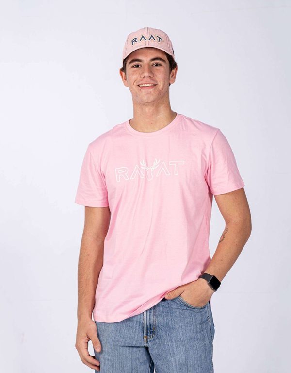 camiseta rosa RAAT